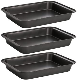 3 pack Non-Stick Baking Pan