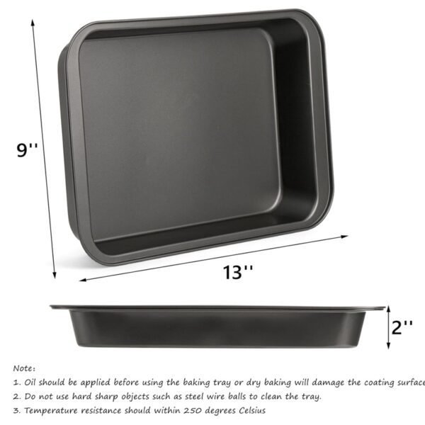 3 pack Non-Stick Baking Pan - Image 3