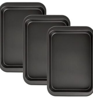 3 pack Non-Stick Baking Pan