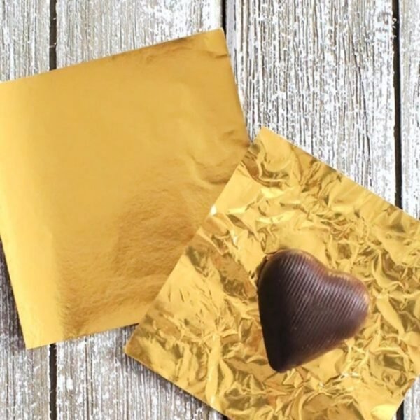 Gold Chocolate Wrapper Set - Image 2