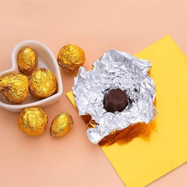 Gold Chocolate Wrapper Set - Image 3