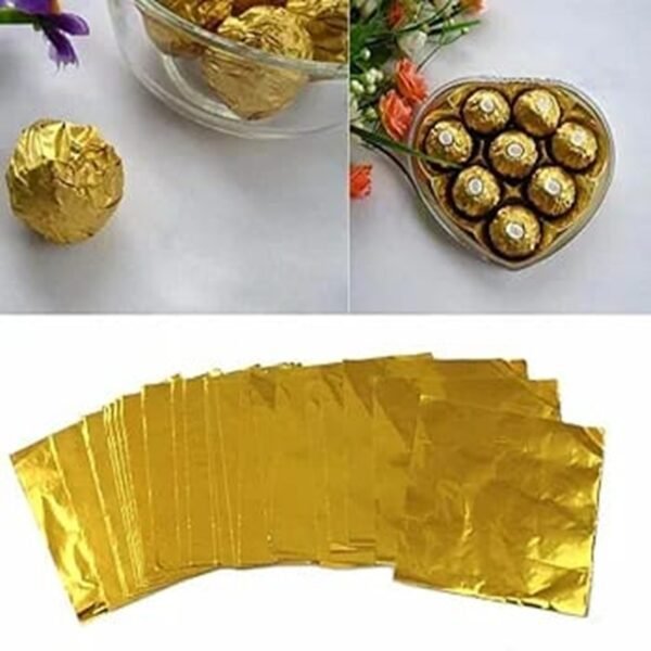Gold Chocolate Wrapper Set - Image 6