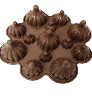 Modak Mould Silicone 13 Cavities