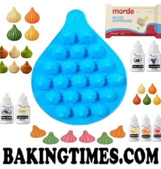 Emulsion Set And Chocolate Modak Mould