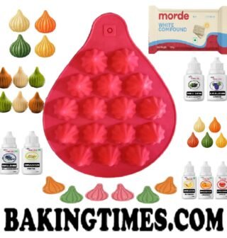 Emulsion Set And Mould For Chocolate Modak