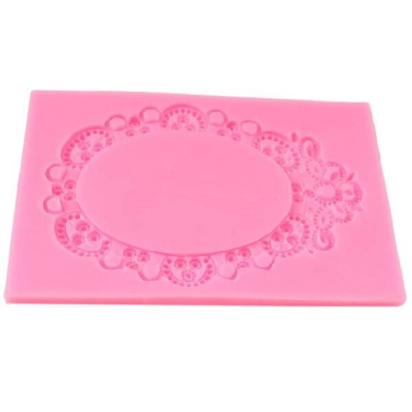 Silicone Mirror Frame Mould (Pink) - Image 3